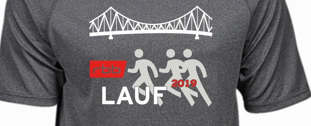 Startschuss: Verkauf des Funktionsshirts „rbb Lauf 2019“ hat begonnen