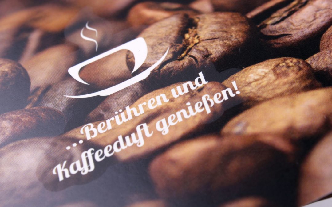 Berühren und Kaffeeduft genießen…