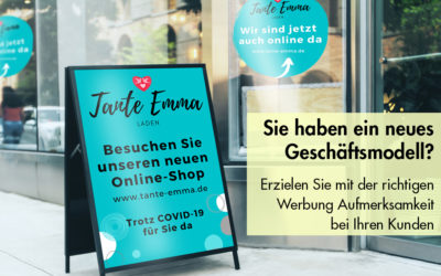 Werbung in Corona Zeiten