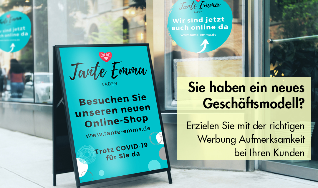 Werbung in Corona Zeiten