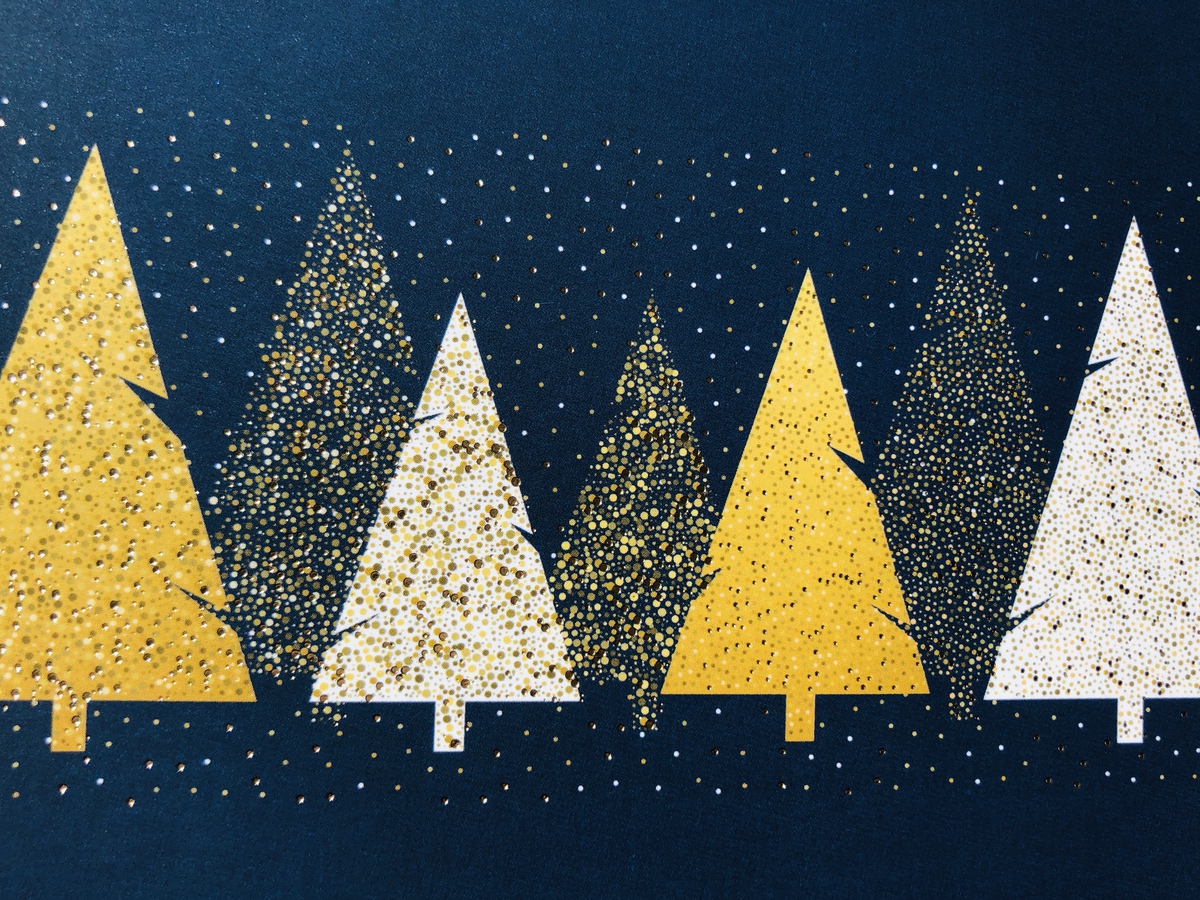 Veredelte Weihnachtskarten