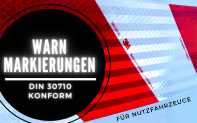Warnmarkierungen nach DIN 30710