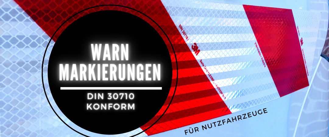 Warnmarkierungen nach DIN 30710