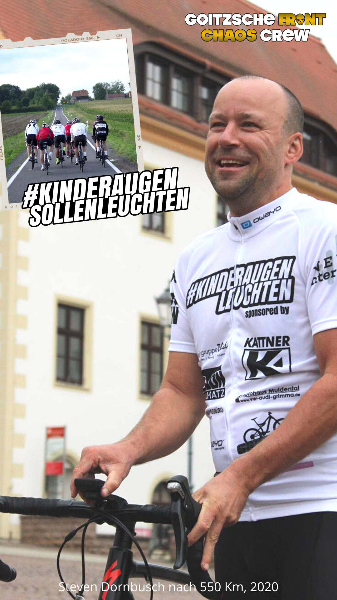 Kinderaugen sollen leuchten - Steven Dornbusch, 2020