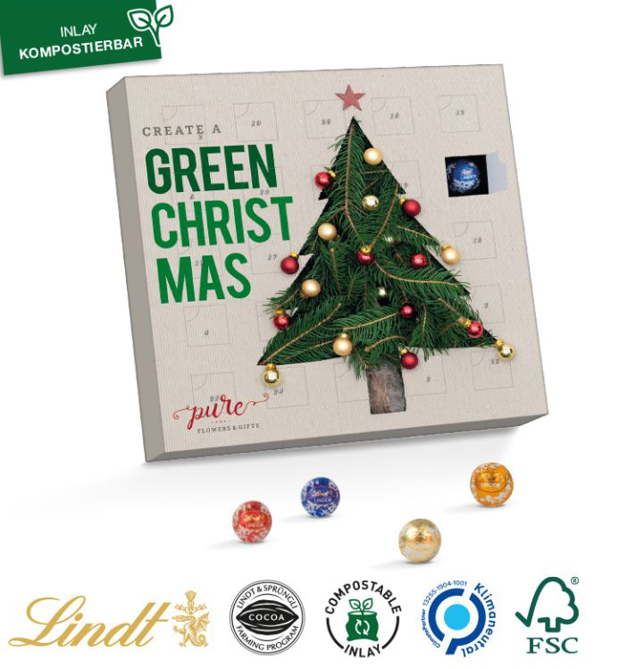 Kalender Quadrat Lindt